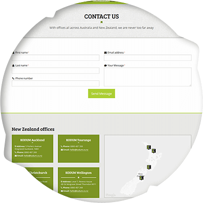 Contact Page